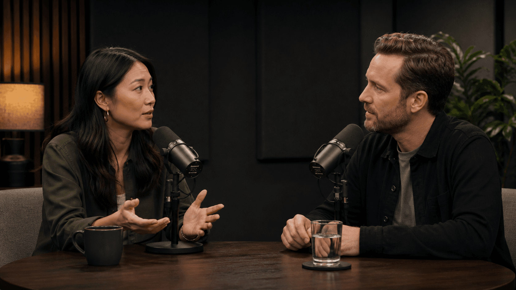 Vertical clip preview from a podcast